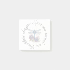 Bloco De Notas Libélula - espírito de novas possibilidades