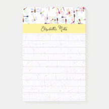 Libélulas coloridas personalizadas