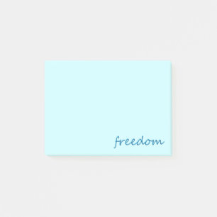 Bloco De Notas liberdade