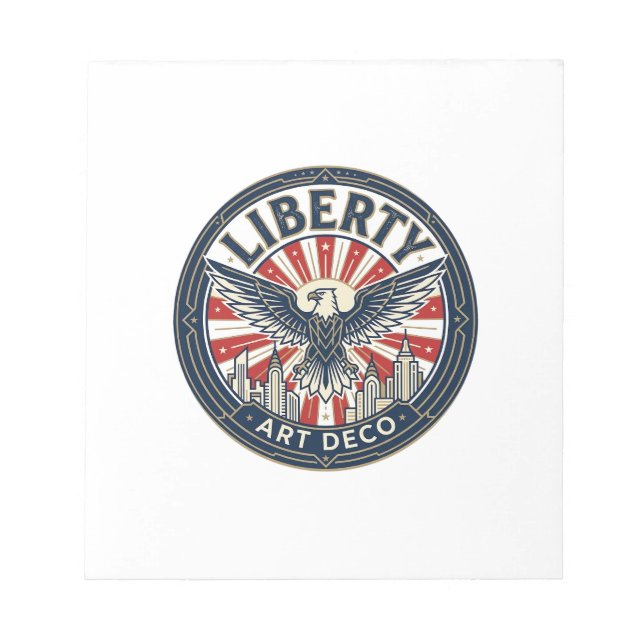 Bloco De Notas Liberty Adventure Patriótico Patriótico Pulp Book  (Frente)