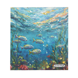 Bloco De Notas Life Under The Sea