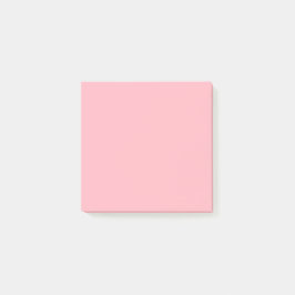 Bloco De Notas Light Pink Simple 3" x 3"