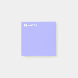 Bloco De Notas Lil Notes Purple Notes