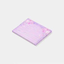 Bloco De Notas Lilac Floral