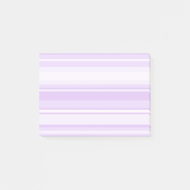 Bloco De Notas Lilac stripes (Frente)