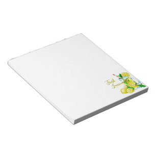 Bloco De Notas Limonada