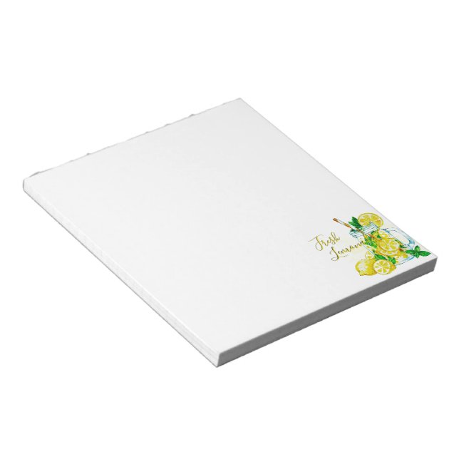 Bloco De Notas Limonada  (Inclinado)