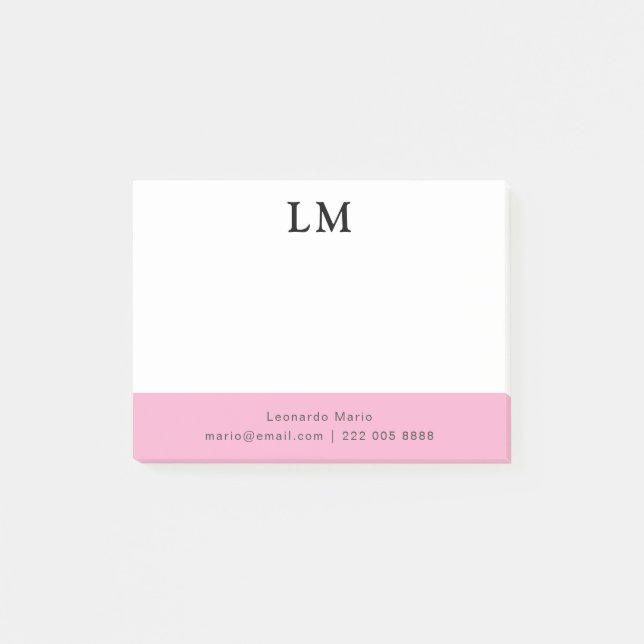 Bloco De Notas Limpeza Profissional Simples (Frente)