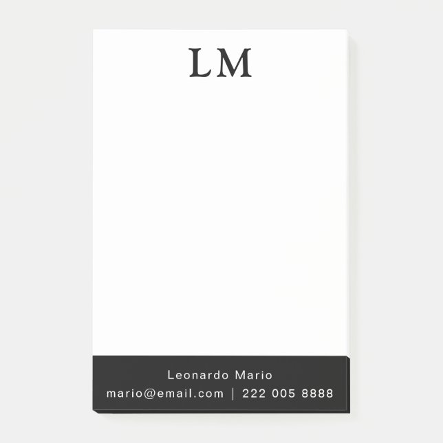 Bloco De Notas Limpeza Profissional Simples (Frente)