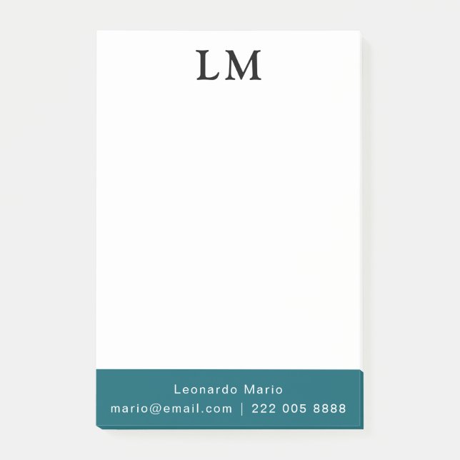 Bloco De Notas Limpeza Profissional Simples (Frente)