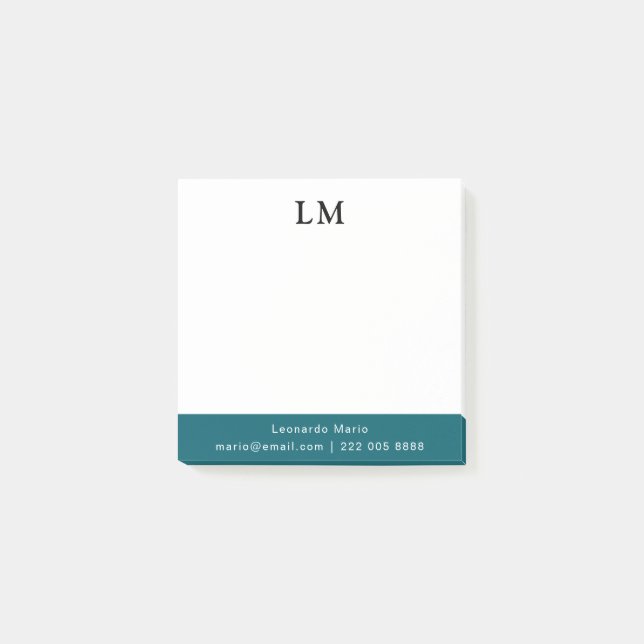 Bloco De Notas Limpeza Profissional Simples (Frente)