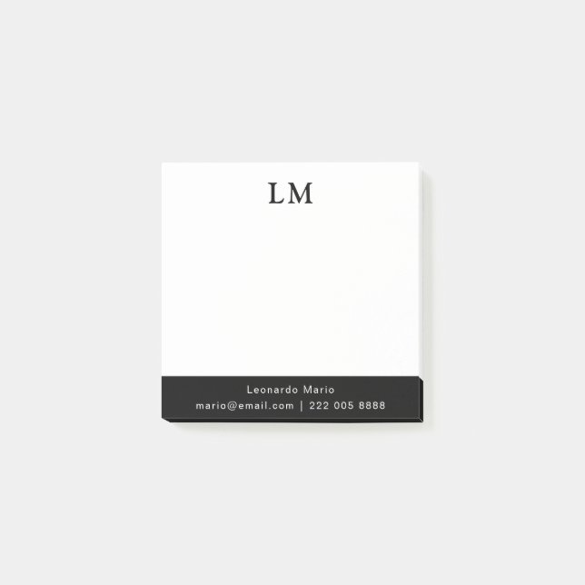 Bloco De Notas Limpeza Profissional Simples (Frente)
