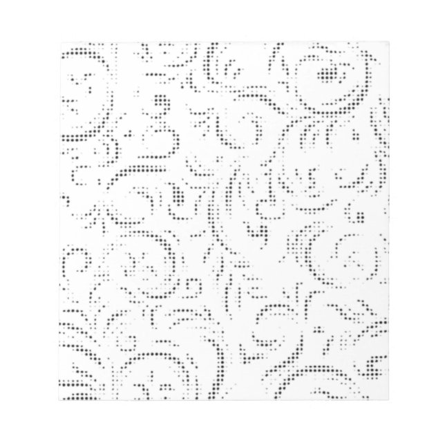 Bloco De Notas Line art, Kangaroo, Ghost Magnetic Notepad (Frente)