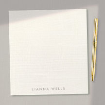 Linen Personalizado Mínimo Elegante (imagem)