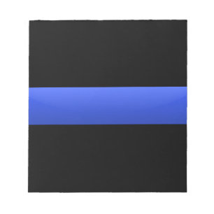 Bloco De Notas Linha Azul Fino