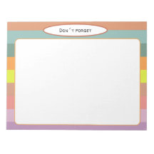 Linhas de paisagem estética Notepad