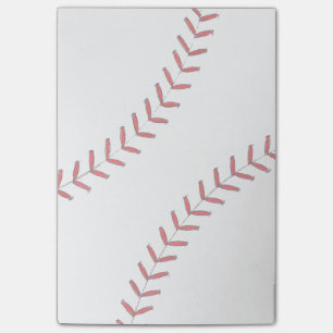 Bloco De Notas Linhas do basebol