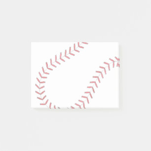 Bloco De Notas Linhas do basebol