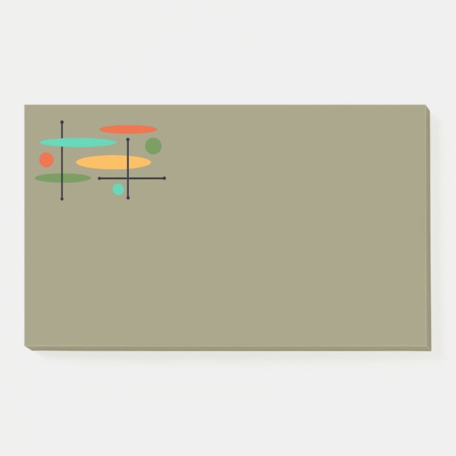 Bloco De Notas Linhas Ponto Oval Retroativas (Frente)