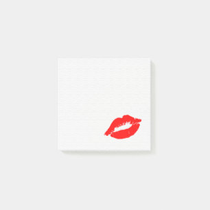 Bloco De Notas Lipstick Mark