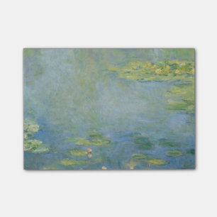 Bloco De Notas Lírios de Claude Monet