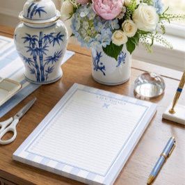 Bloco De Notas Lista "Algumas Coisas" Preppy | Checklist Minimali