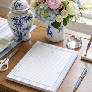 Bloco De Notas Lista "Algumas Coisas" Preppy Checklist Minimali