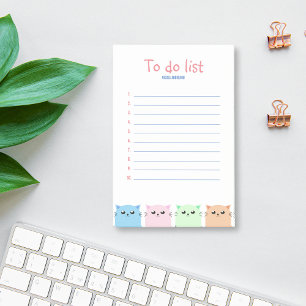 Bloco De Notas Lista de Amantes de Cat Personalizadas para Fazer