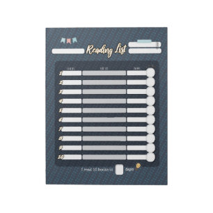 Bloco de notas LISTA DE LEITURAS PARA CRIANÇAS