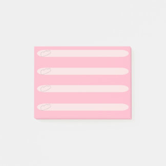 Bloco De Notas Lista de sapo rosa simples