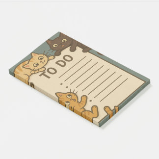 Bloco De Notas Lista de Tarefas do Gatinho