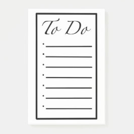 Bloco De Notas Lista de Tarefas Notas Adhesivas