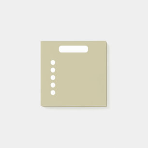 Bloco De Notas Lista de Tarefas Pendentes Verde de Sage