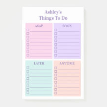 Lista de Tarefas Personalizadas Divertidas