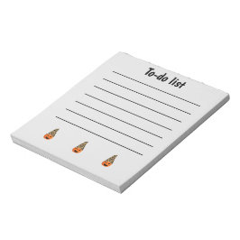 Bloco De Notas Lista de Tarefas Pumpkin Engraçada