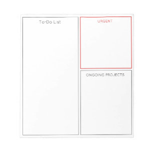 Bloco De Notas Lista de Tarefas Quadro Branco de Caneta Apagável