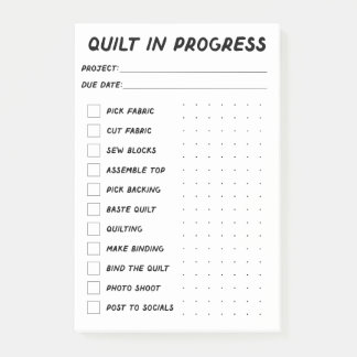 Bloco De Notas Lista de Verificação do Encerramento em Andamento