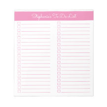 Lista de Verificação Simples de Rosas claro Modern