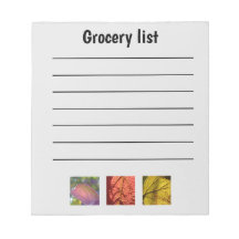 Lista Funny Fall Grocery