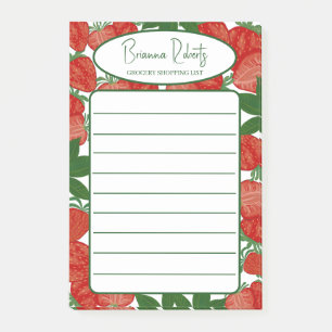 Bloco De Notas Lista Personalizada de Compro de na moda da lista