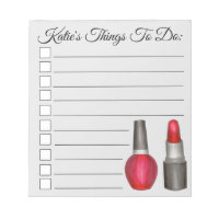 Lista Personalizada De Lábio Vermelho Nail Polonês