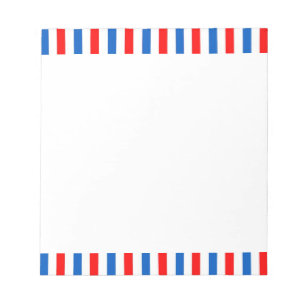 Bloco De Notas Listras do barbeiro