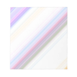Bloco De Notas Listras Pastel
