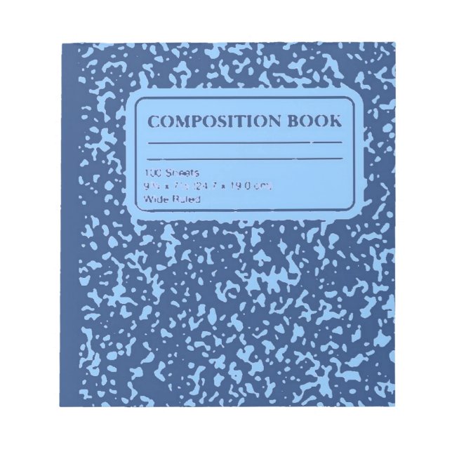 Bloco De Notas Livro de composição (Frente)
