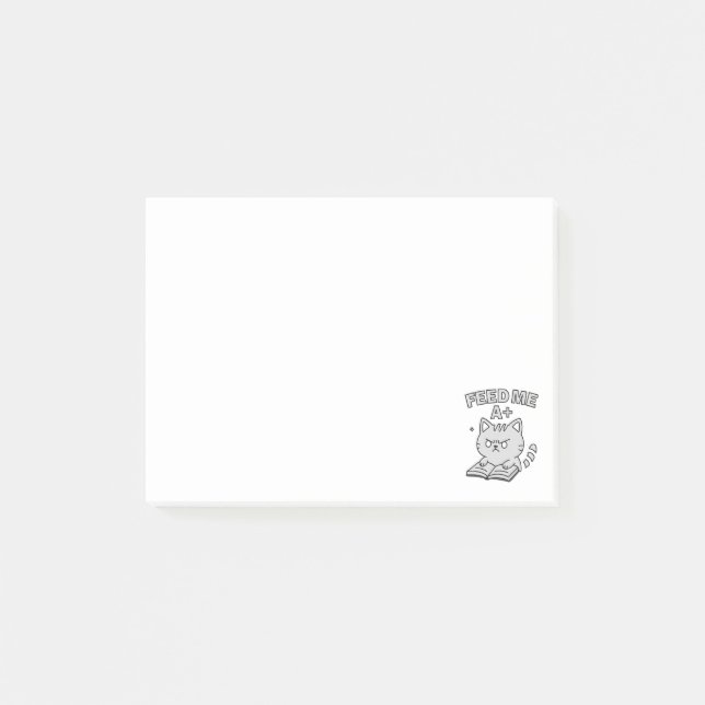 Bloco De Notas Livro de Gatos Engraçado (Frente)