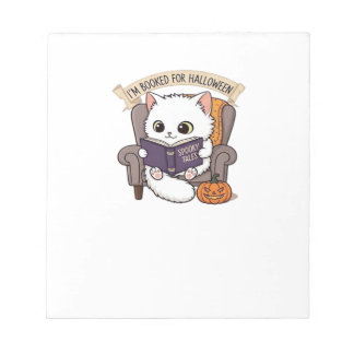Bloco De Notas Livro de Halloween Assustadoramente Aconchegante e