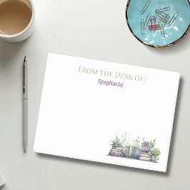 Bloco De Notas Livros Personalizados de Aquarela e Plantas