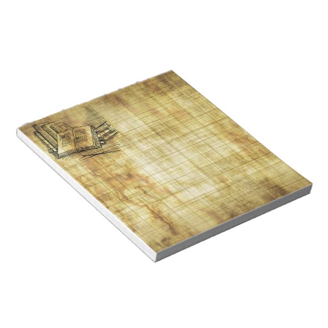 Bloco De Notas Livros Vintage (Inclinado)