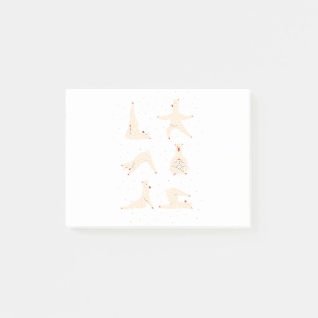 Bloco De Notas Llama Yoga (Frente)