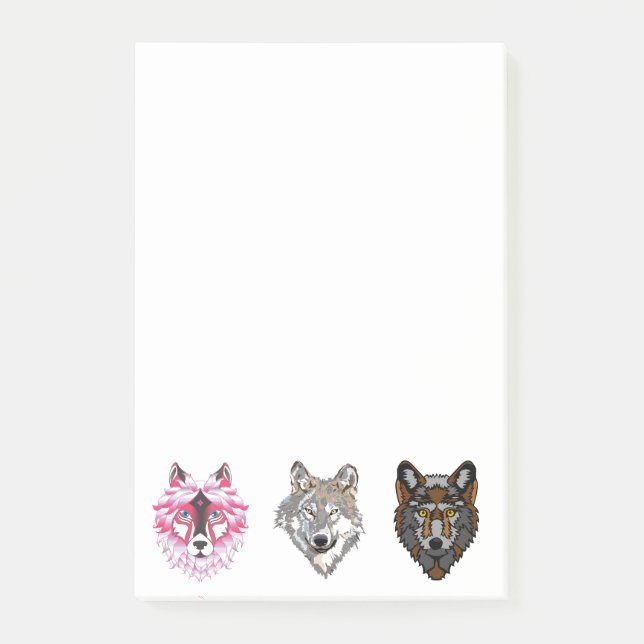 Bloco De Notas Lobos (Frente)